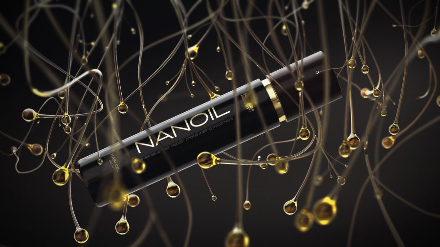 Nanoil for medium porosity hair